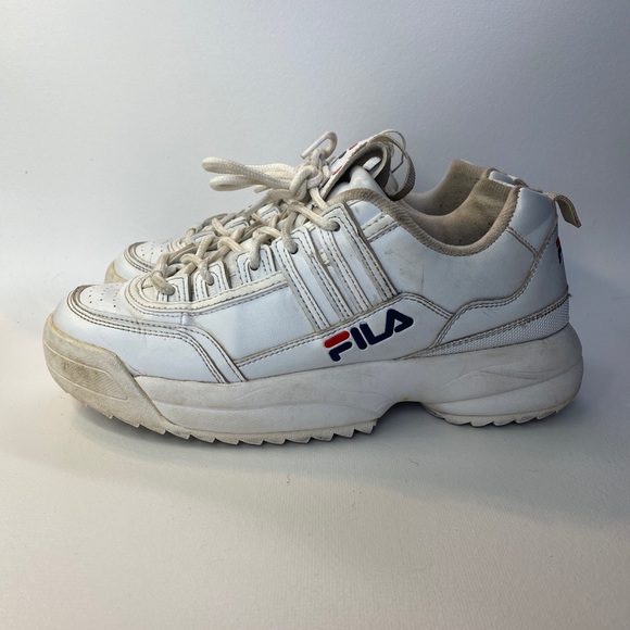 Fila Shoes - FILA Disruptor II D-Formation Sneaker US Womens 9 White 5CM00738-125